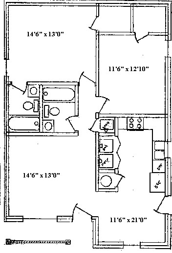 Cottage Floor Plan