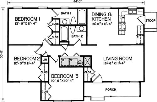 Eastside Floor Plan